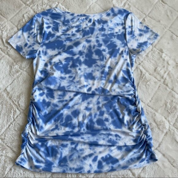 Time And Tru | "Red, White and Due" Pregnancy Anouncement Tee | Size Small - Picture 3 of 8